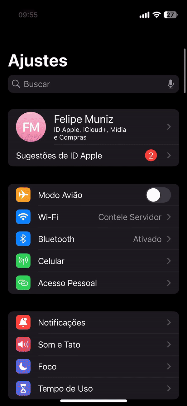 Permissões no iOS