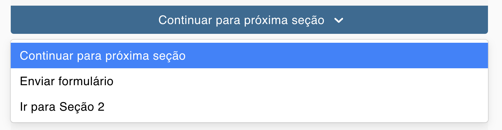Regra do Final da Seção