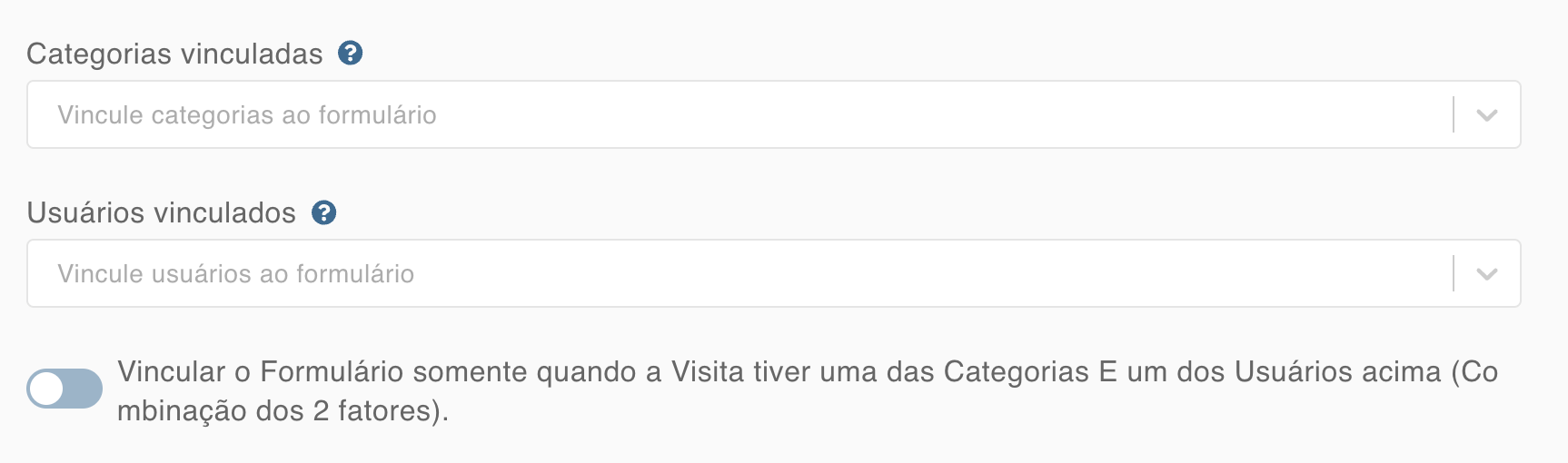 Associação Automática por Categorias